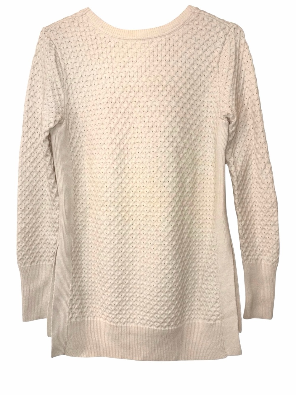 Athleta Honeycomb Sweater Tunic – Dove Ivory – Women’s S